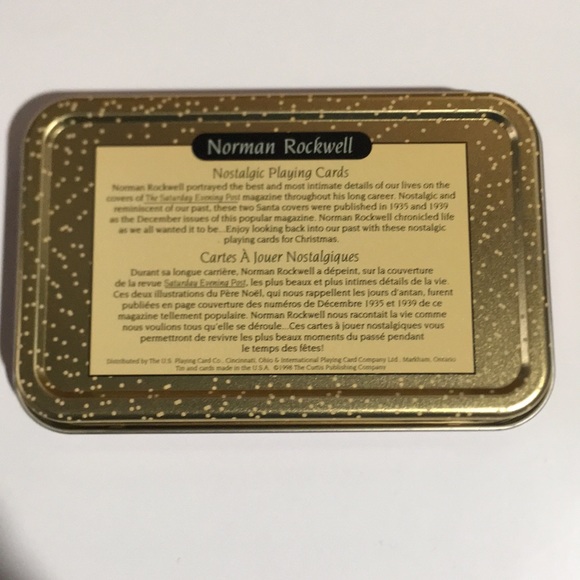 Norman Rockwell Nostalgic Playing Card Set - Picture 5 of 5